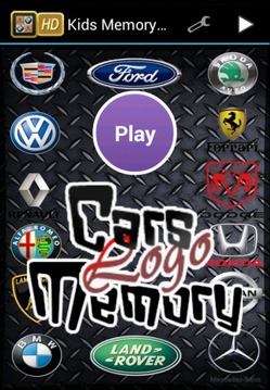 Cars Logo Memory HD游戏截图2