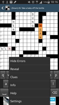 Crosswords Puzzle游戏截图4