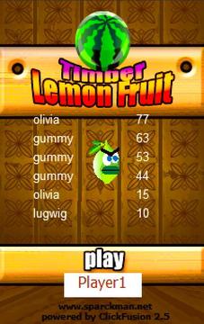 Timber Lemon Fruit游戏截图2