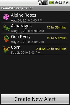 FarmVille Crop Timer Free游戏截图1