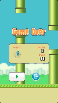 flappy boy,fly stickman游戏截图3