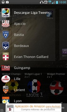 Widget Ligue 1 2014/15游戏截图1