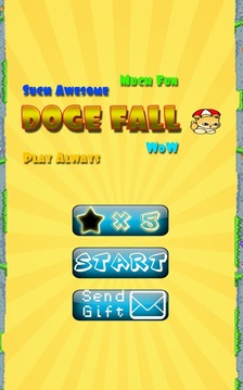 Flappy Doge Fall游戏截图5