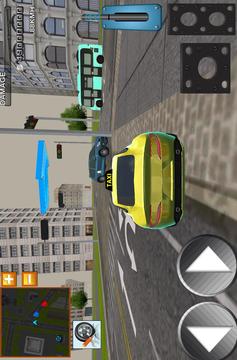 Taxi driver 3D Simulator Game游戏截图1