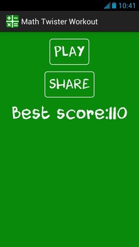 Math Twister Workout游戏截图1