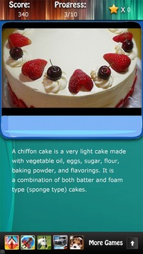 Desserts and Cakes Quiz HD游戏截图4