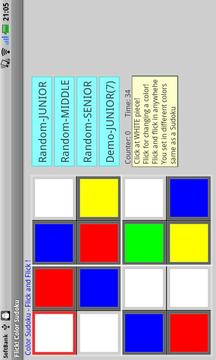 Flick ! Color Sudoku游戏截图1