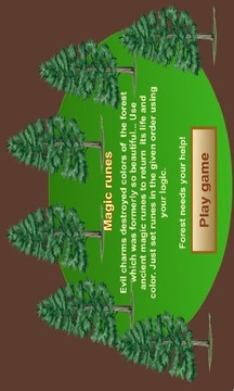 Magic Christmas Forest runes游戏截图1