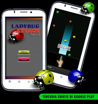 Ladybug Attack游戏截图3