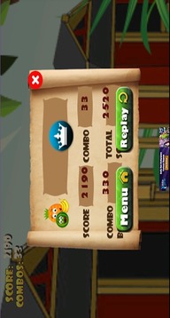 Ninja Kids Fruit Game游戏截图3