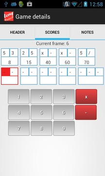 Tenpin Bowling Tracker Lite游戏截图2