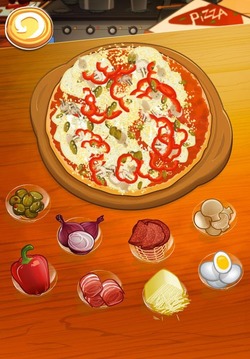 Juegos de Cocina Pizzas游戏截图5