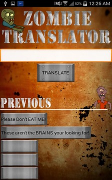 Zombie Translator游戏截图3