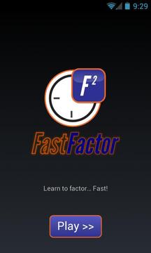 Fast Factor FREE -- Math Game游戏截图1