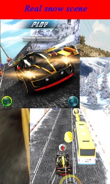 Real Snow Speed racer游戏截图1