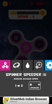 Fidget spinner Super and fast游戏截图2