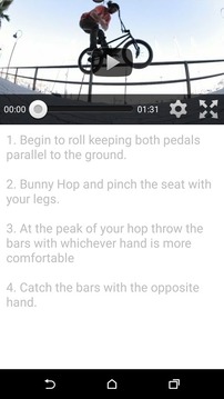 Bmx Tricks Tutorial游戏截图3