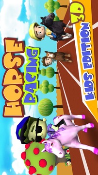 Horse Racing 3D (Kids Edition)游戏截图1