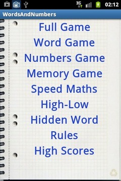 Words & Numbers游戏截图1