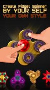 Fidget Spinner- Neon vs Lava spinning游戏截图1