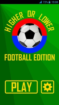 Higher or Lower: Football游戏截图1