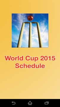 World Cup 2015 Scheule游戏截图1