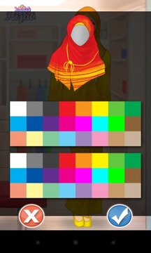 Hijab Fashion Designer游戏截图3