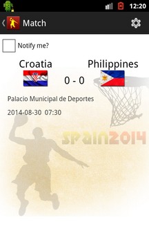 Basket World Cup Spain Fixture游戏截图5