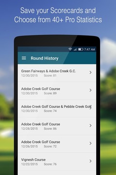 MyScorecard Golf Score Tracker游戏截图3