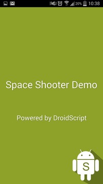 DroidScript Space Shooter DEMO游戏截图1