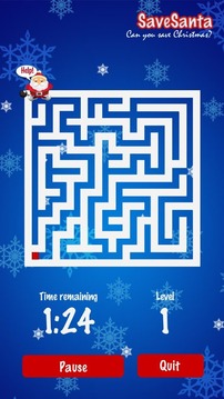 Save Santa - Maze Game游戏截图3