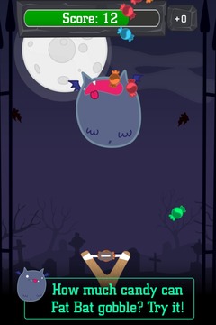 Fat Bat - Halloween Sugar Rush游戏截图3