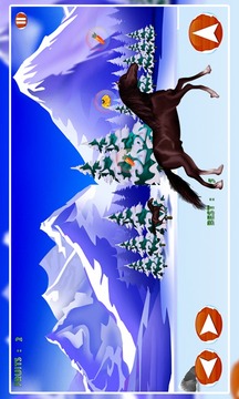 Snow Valley Horse Race游戏截图4