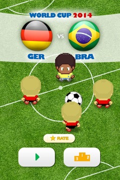 BRAZIL vs GERMANY: 1 x 7游戏截图1