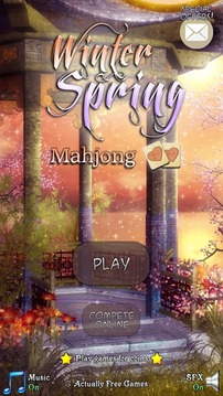 Hidden Mahjong: Winter Spring游戏截图3