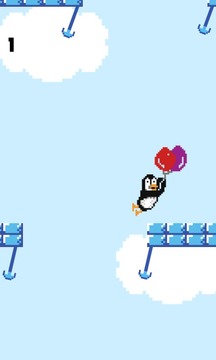 Pixel Penguin Balloon Edition游戏截图2