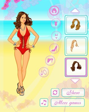 Dress Up Beach Girl游戏截图5