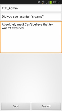 The Rugby Forum游戏截图1