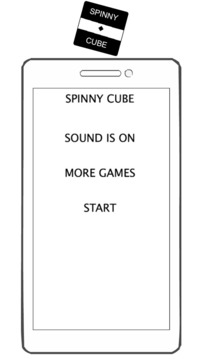 spinny cube游戏截图1