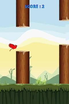 Floppy Bird Cardinal游戏截图4