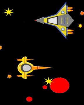 Enemy Starship Attack Free游戏截图3