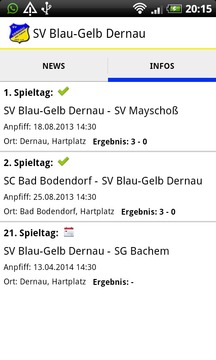 SV Blau-Gelb Dernau游戏截图3