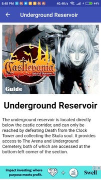 Guide: Castlevania Aria of Sorrow游戏截图1