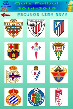 Quiz Futbol 2014-2015游戏截图5