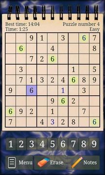 Sudoku Puzzle Free游戏截图4