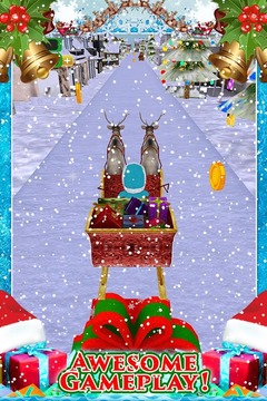 3D Santa Christmas Race FREE游戏截图2