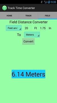 Track and Field Time Converter游戏截图5