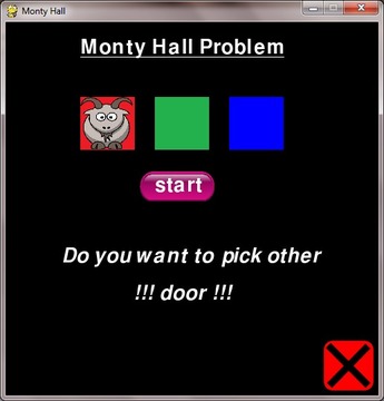 Monty Hall游戏截图2