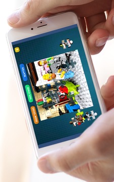 Jigsaw Kids Simpsons Lego游戏截图3