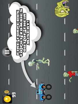Monster Truck Zombie Shooter游戏截图4